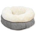 AFP Lambswool - Donut Bed Grijs