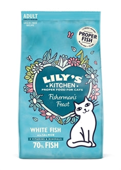 LILY'S KITCHEN CAT WHITE FISH / SALMON 2 KG